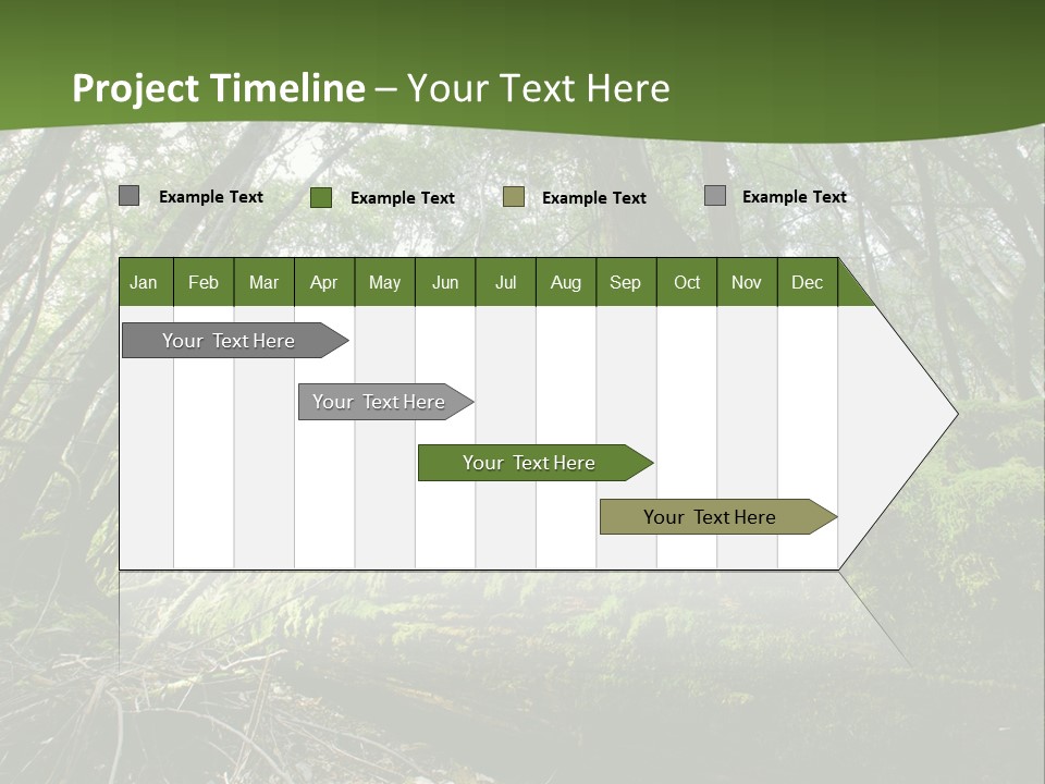 Sun Portrait Sunset PowerPoint Template