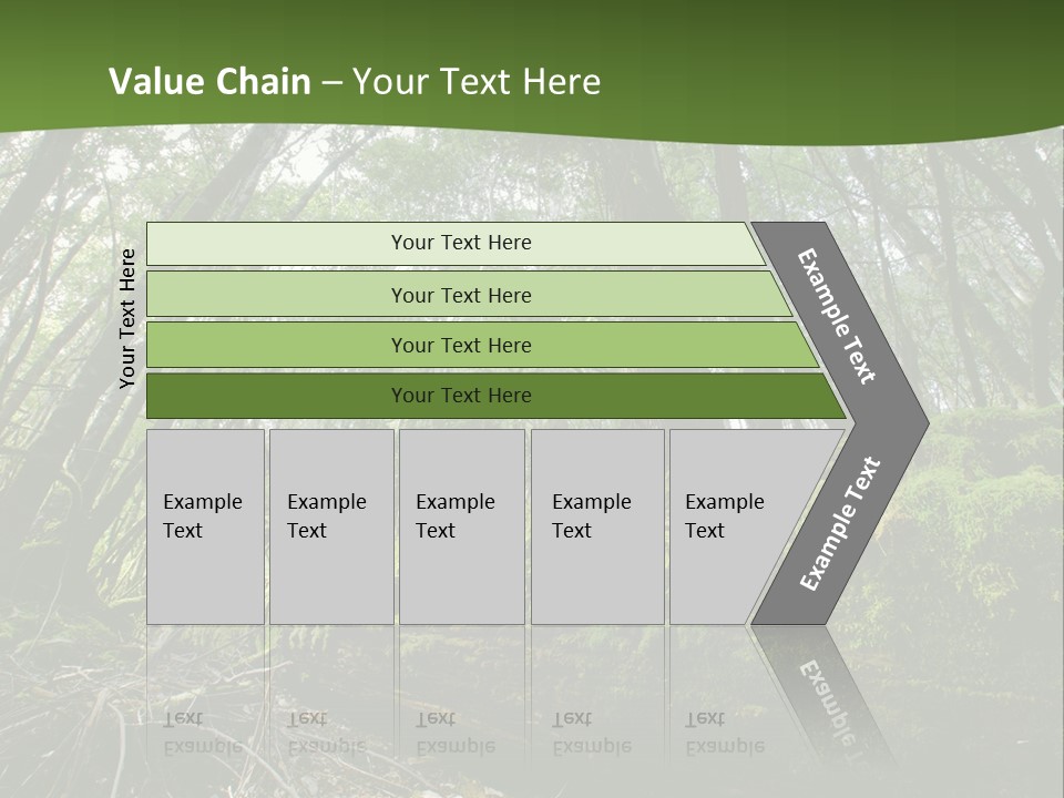 Sun Portrait Sunset PowerPoint Template