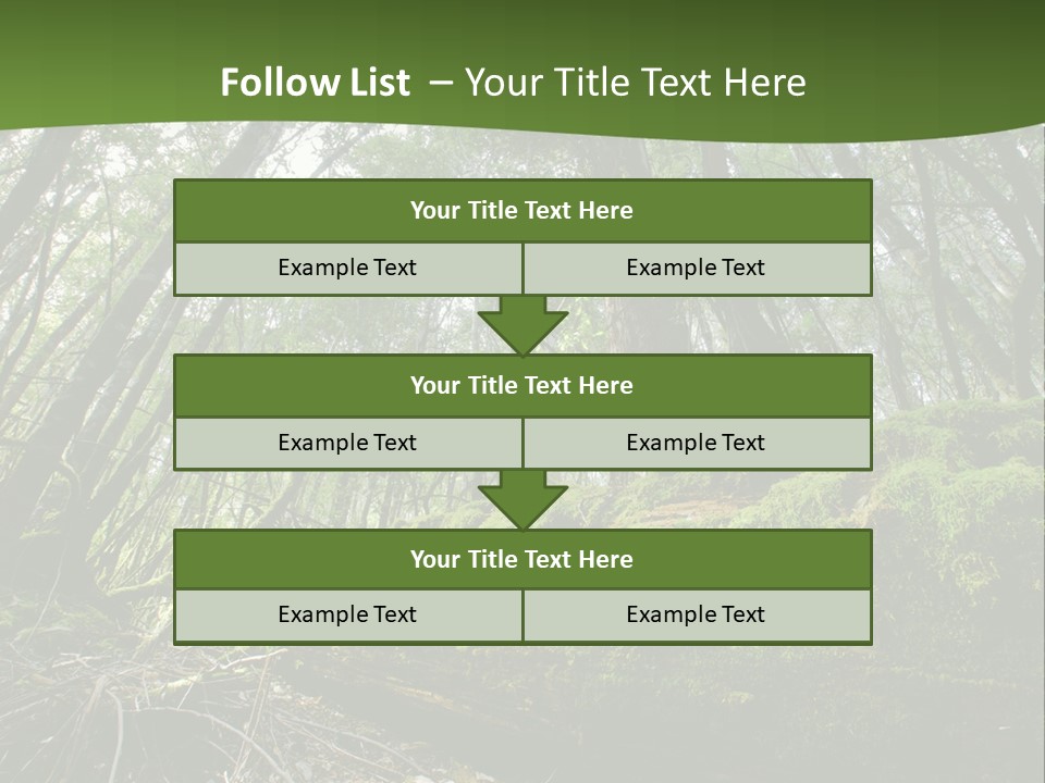 Sun Portrait Sunset PowerPoint Template