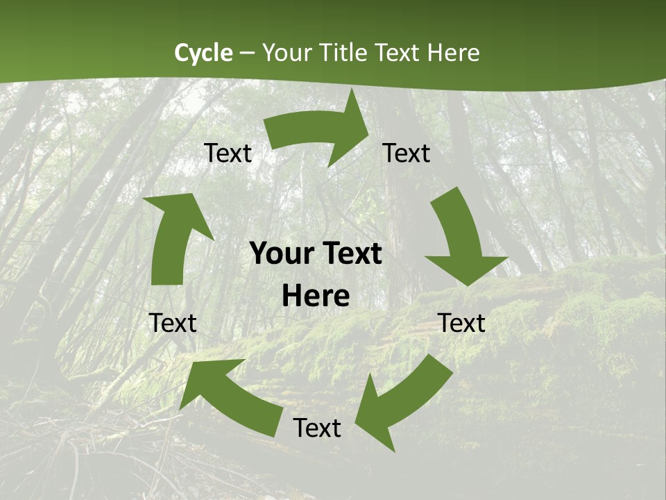 Sun Portrait Sunset PowerPoint Template