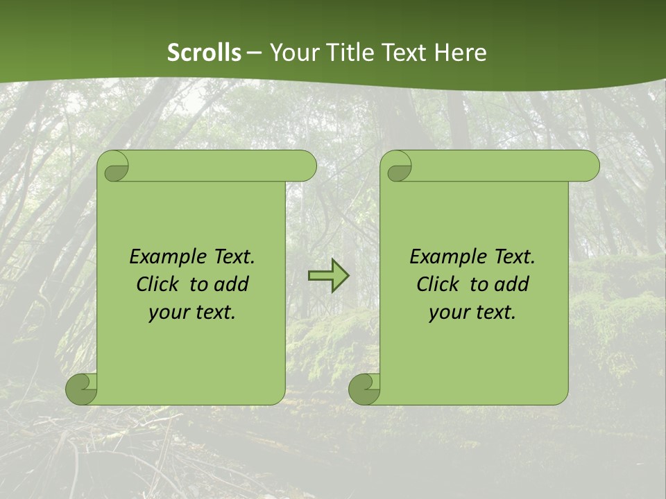 Sun Portrait Sunset PowerPoint Template