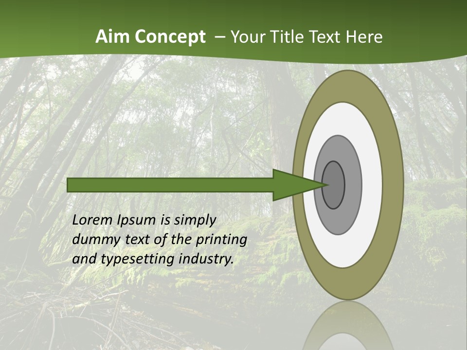 Sun Portrait Sunset PowerPoint Template