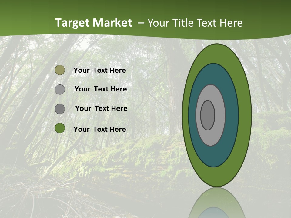 Sun Portrait Sunset PowerPoint Template