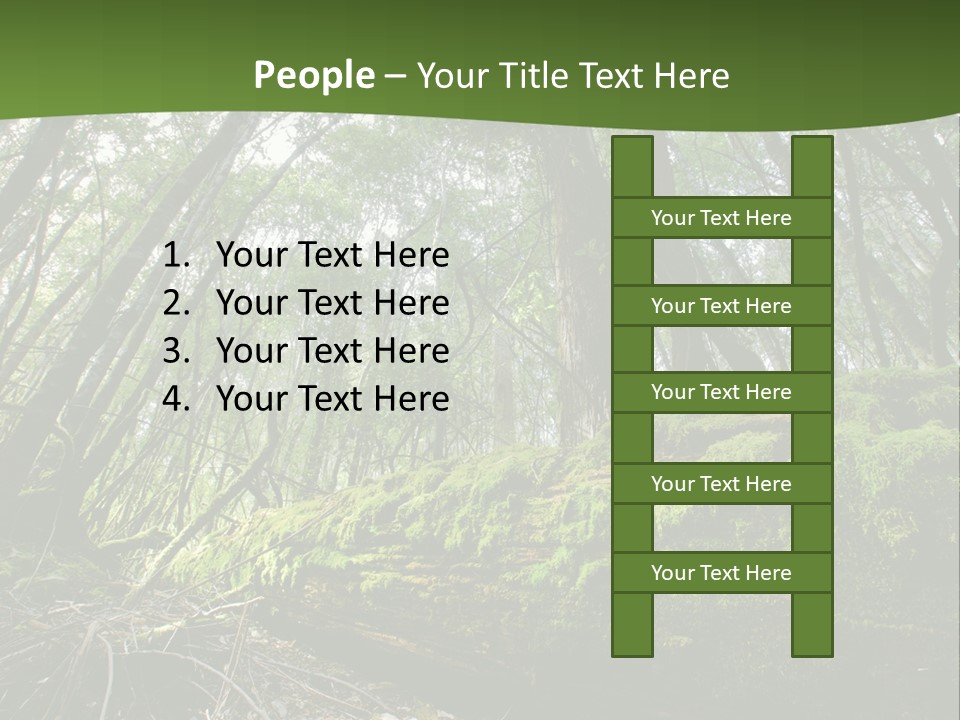 Sun Portrait Sunset PowerPoint Template