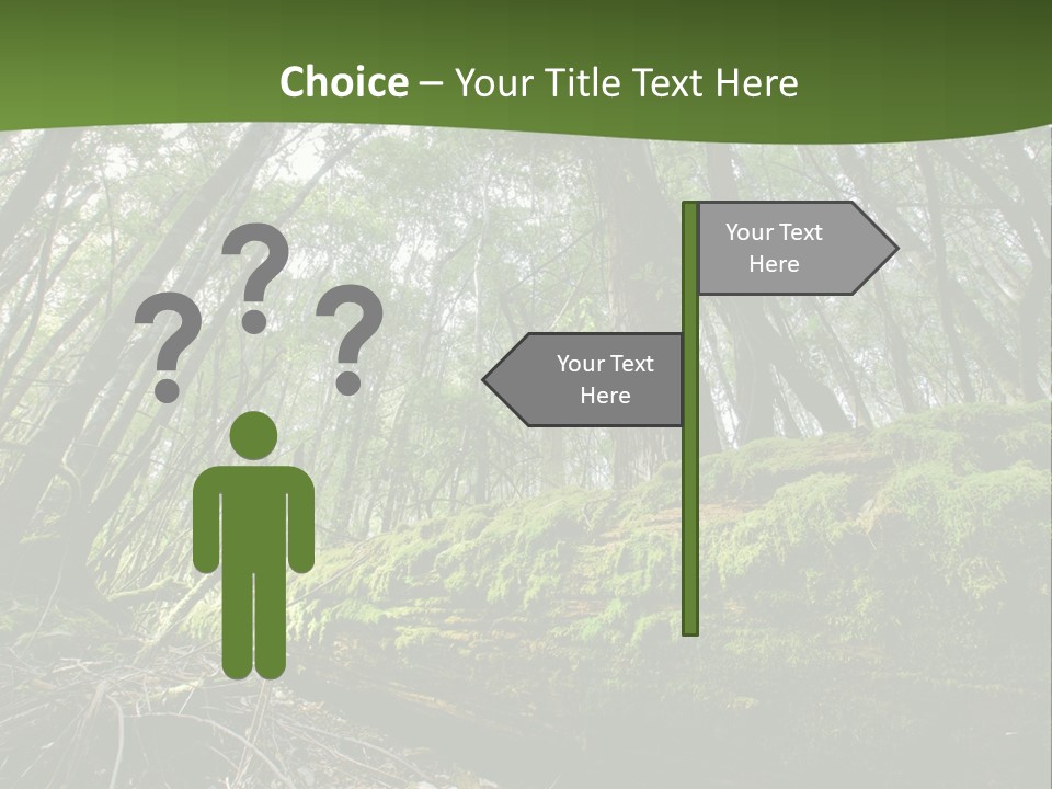 Sun Portrait Sunset PowerPoint Template