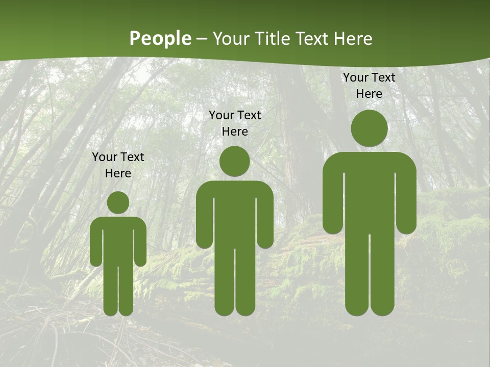 Sun Portrait Sunset PowerPoint Template