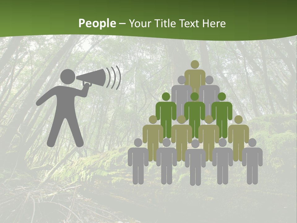 Sun Portrait Sunset PowerPoint Template