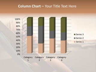 Sun Portrait Sunset PowerPoint Template