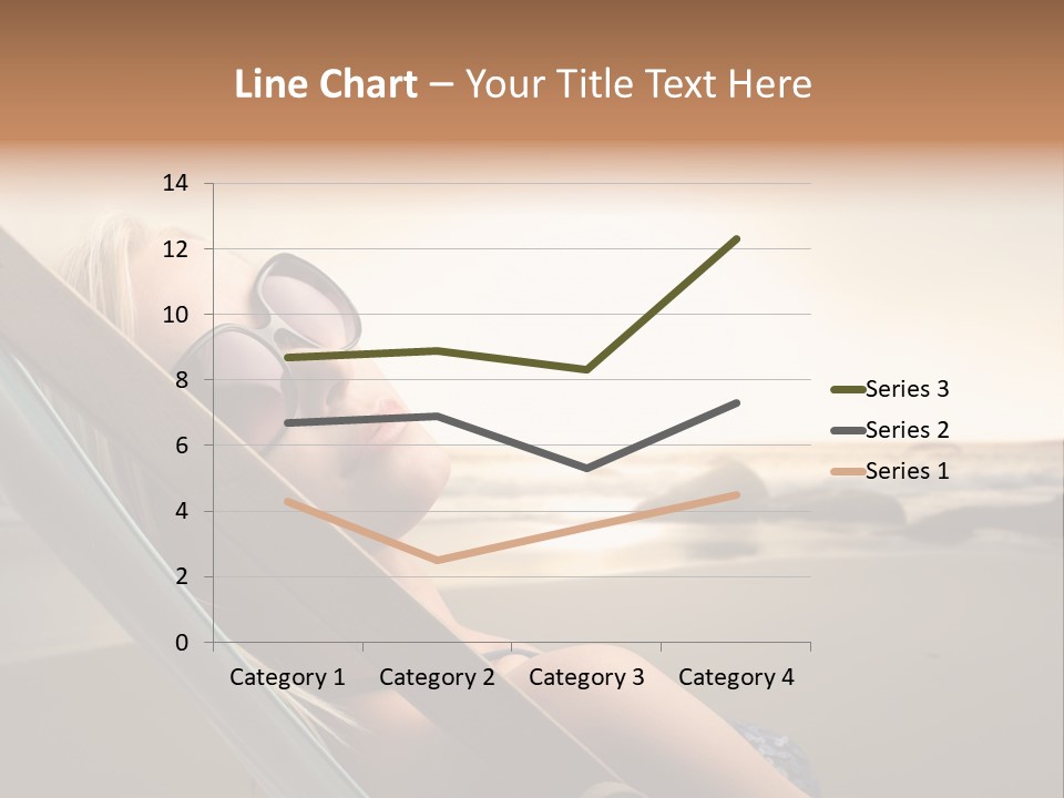 Sun Portrait Sunset PowerPoint Template