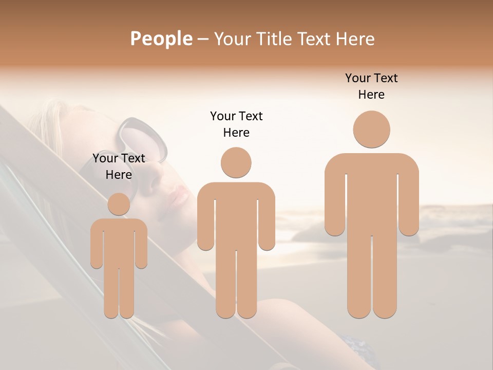 Sun Portrait Sunset PowerPoint Template