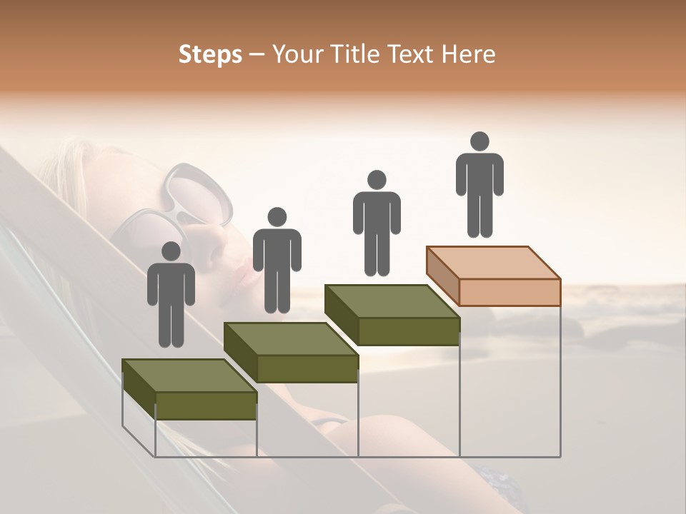 Sun Portrait Sunset PowerPoint Template