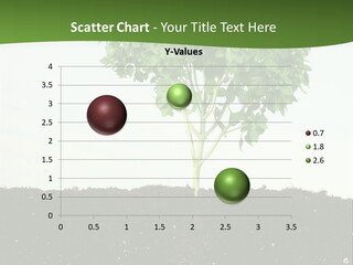 Brown Soil Flower PowerPoint Template