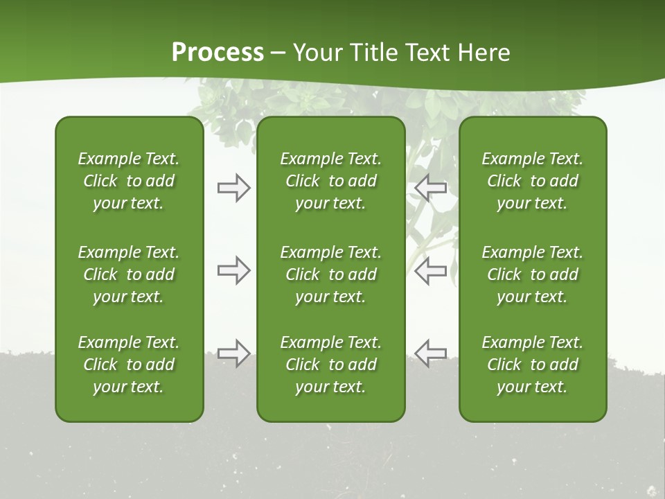 Brown Soil Flower PowerPoint Template