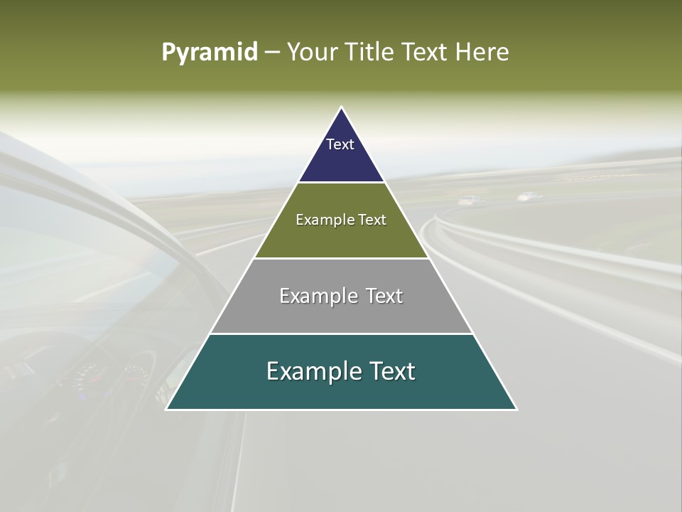 Mirror Rear Race PowerPoint Template
