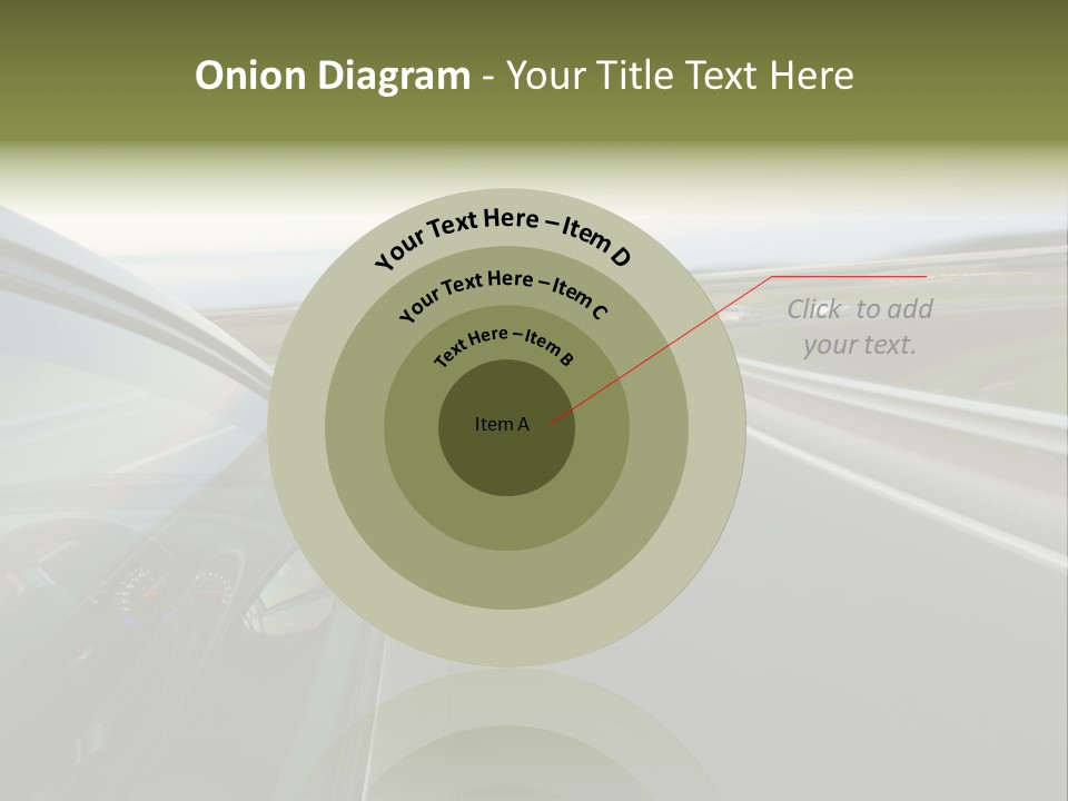 Mirror Rear Race PowerPoint Template