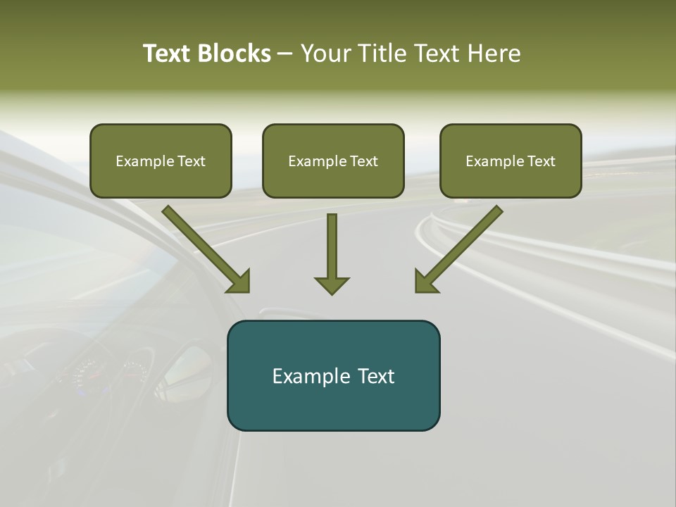 Mirror Rear Race PowerPoint Template