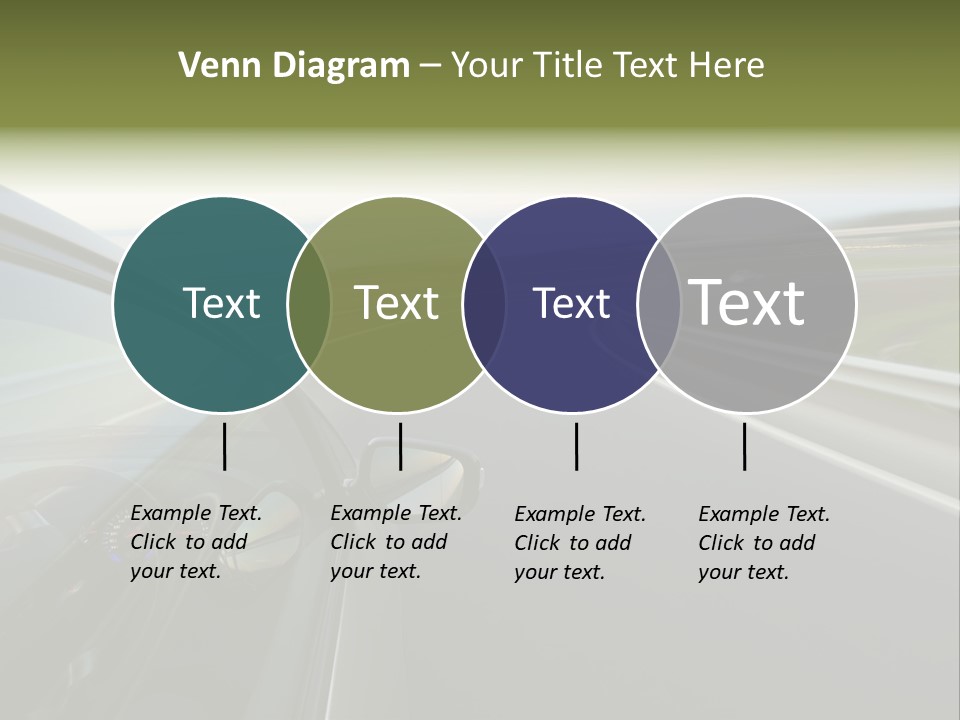 Mirror Rear Race PowerPoint Template