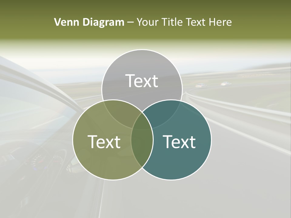 Mirror Rear Race PowerPoint Template