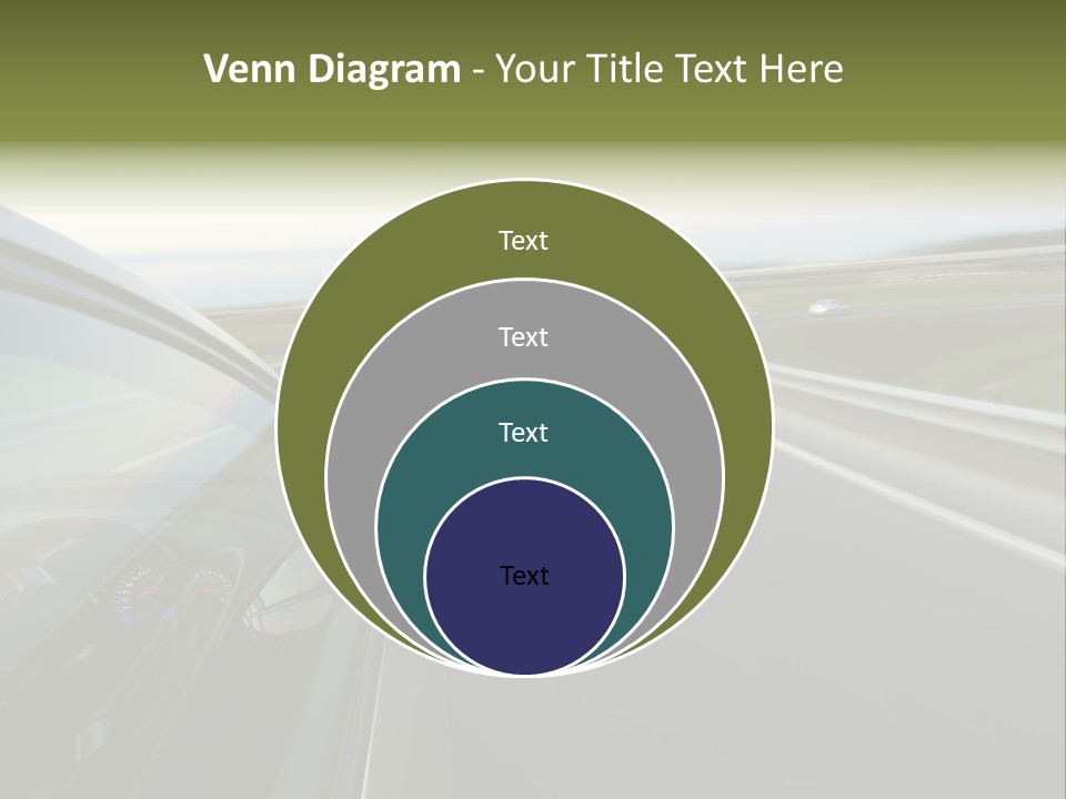 Mirror Rear Race PowerPoint Template