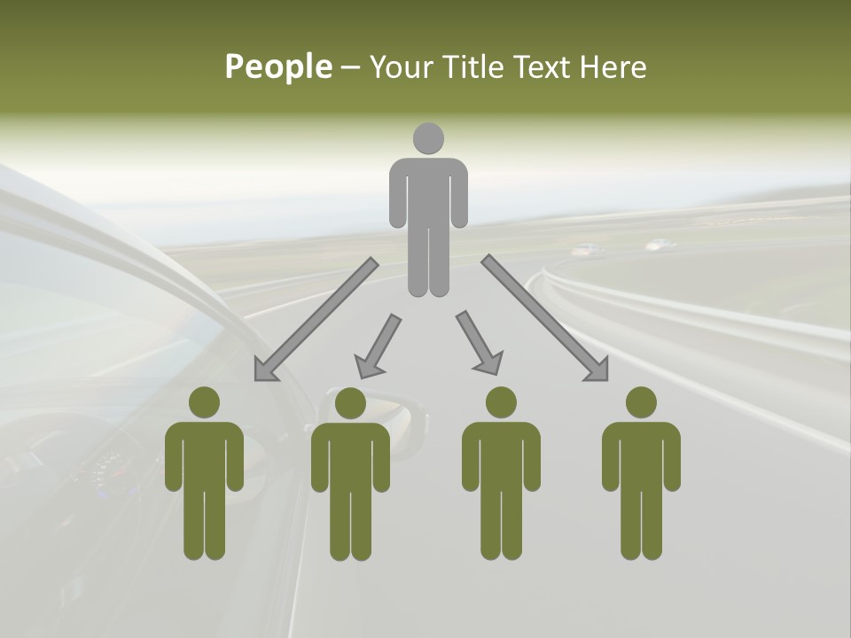 Mirror Rear Race PowerPoint Template