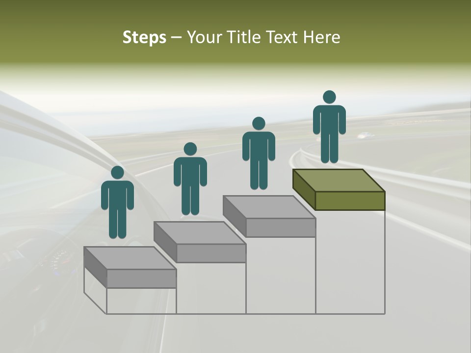 Mirror Rear Race PowerPoint Template