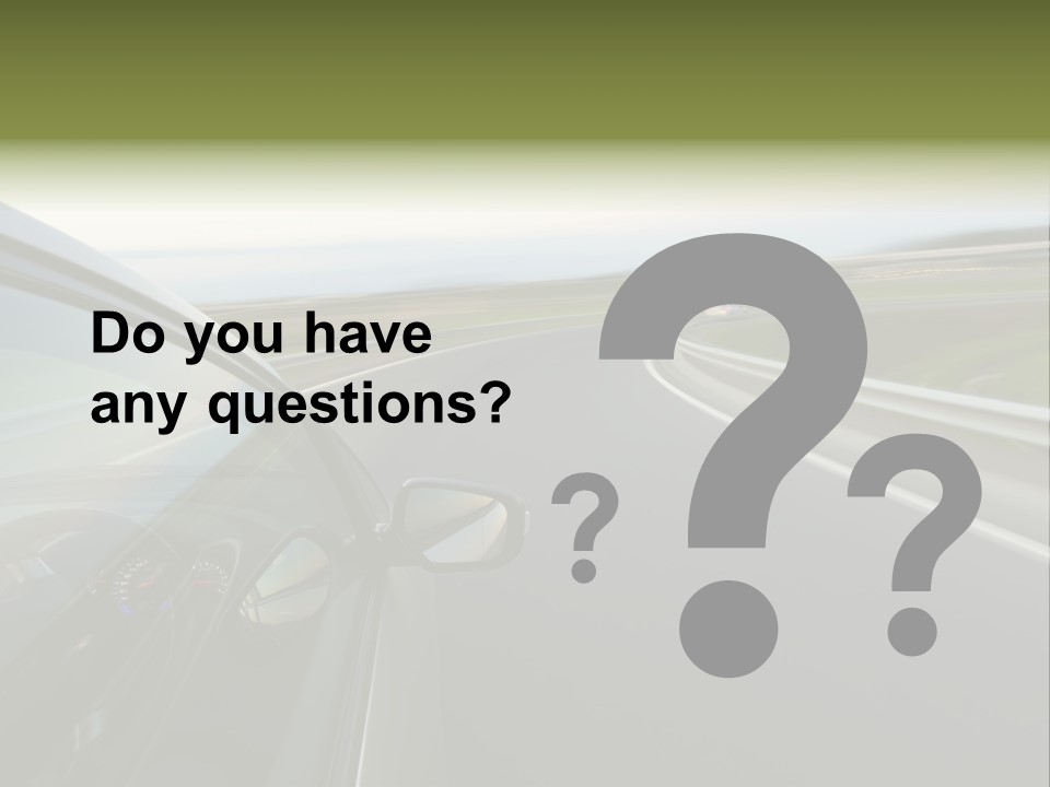 Mirror Rear Race PowerPoint Template