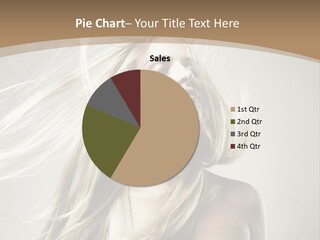 Female Person Clean PowerPoint Template