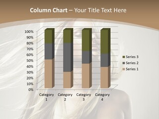 Female Person Clean PowerPoint Template