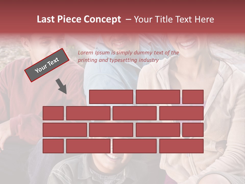 Outdoors Sun Hill PowerPoint Template