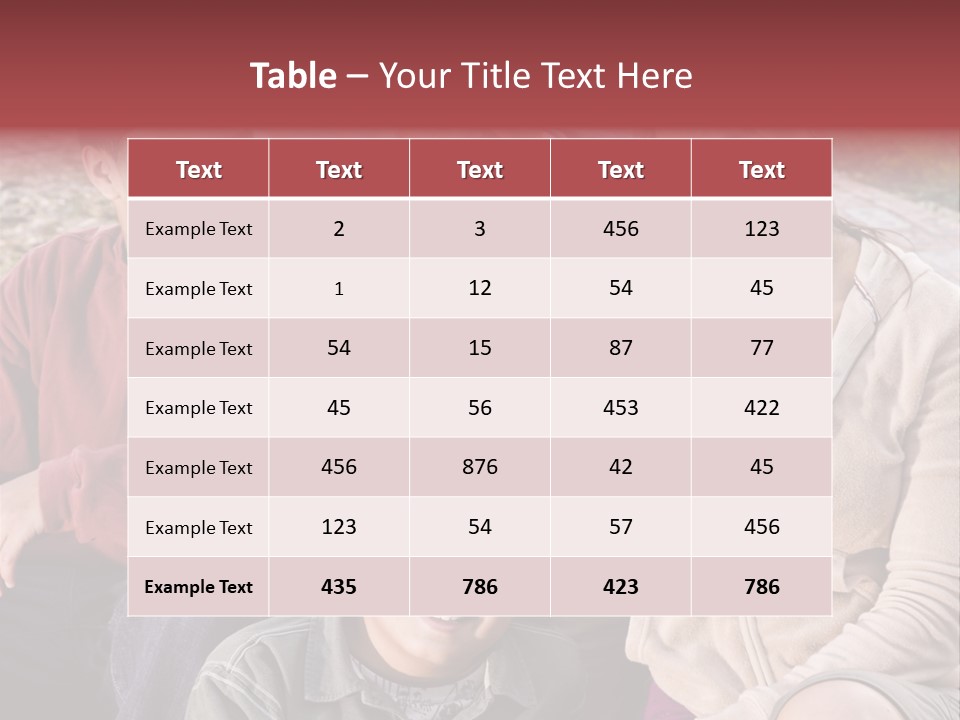 Outdoors Sun Hill PowerPoint Template