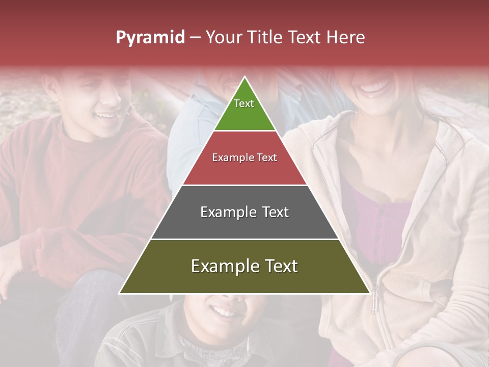 Outdoors Sun Hill PowerPoint Template
