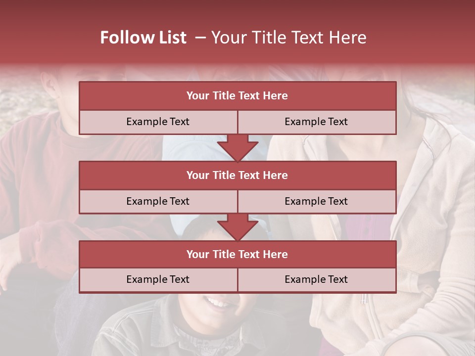 Outdoors Sun Hill PowerPoint Template