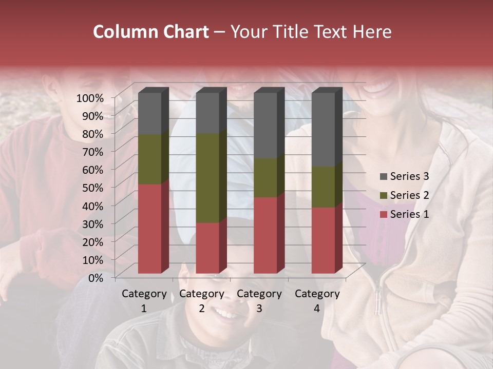 Outdoors Sun Hill PowerPoint Template
