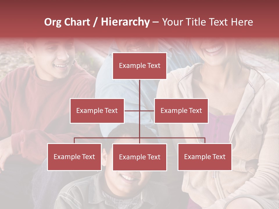 Outdoors Sun Hill PowerPoint Template