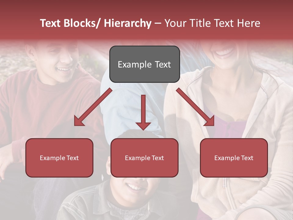 Outdoors Sun Hill PowerPoint Template