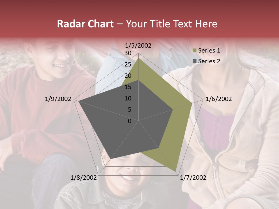 Outdoors Sun Hill PowerPoint Template