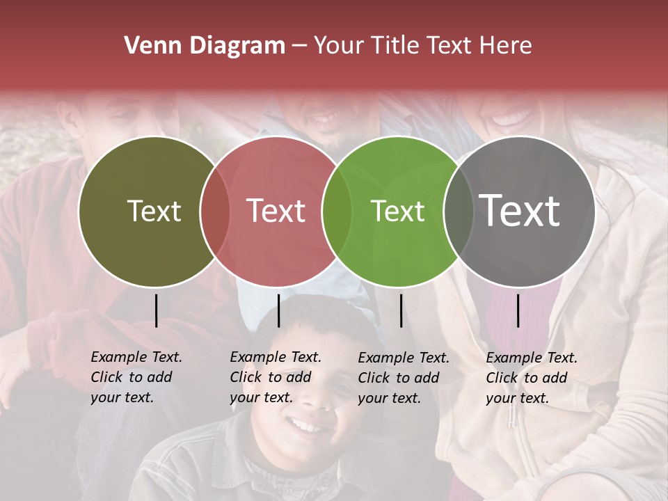 Outdoors Sun Hill PowerPoint Template