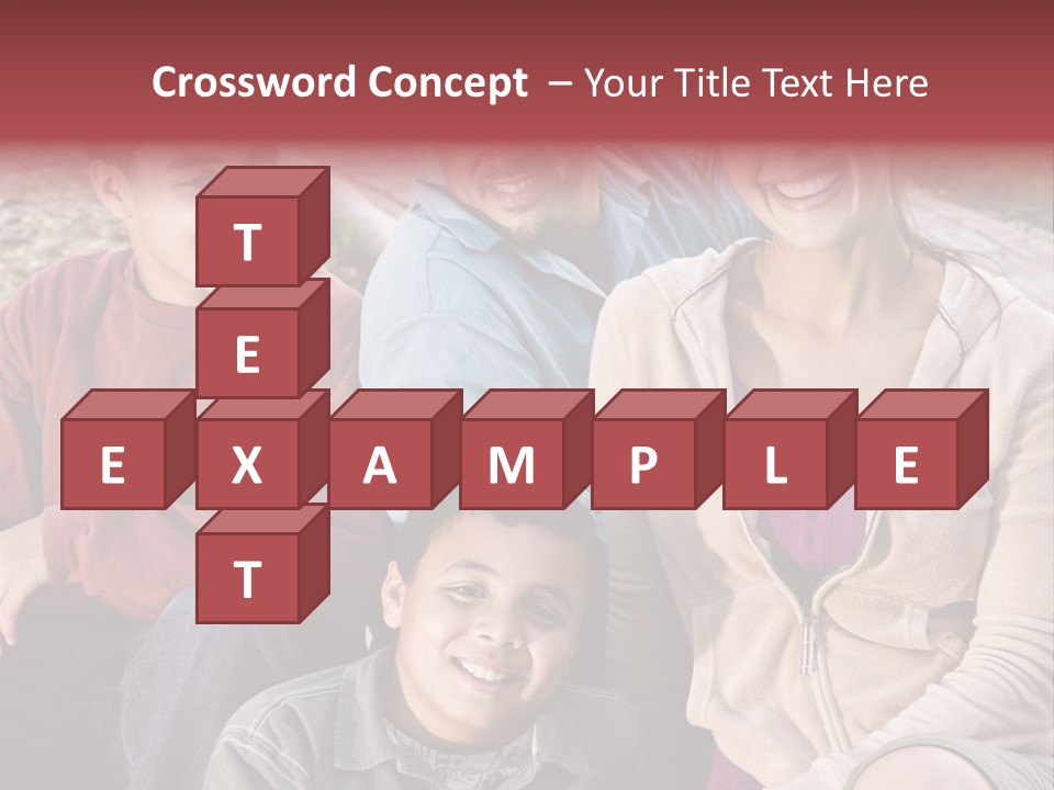 Outdoors Sun Hill PowerPoint Template