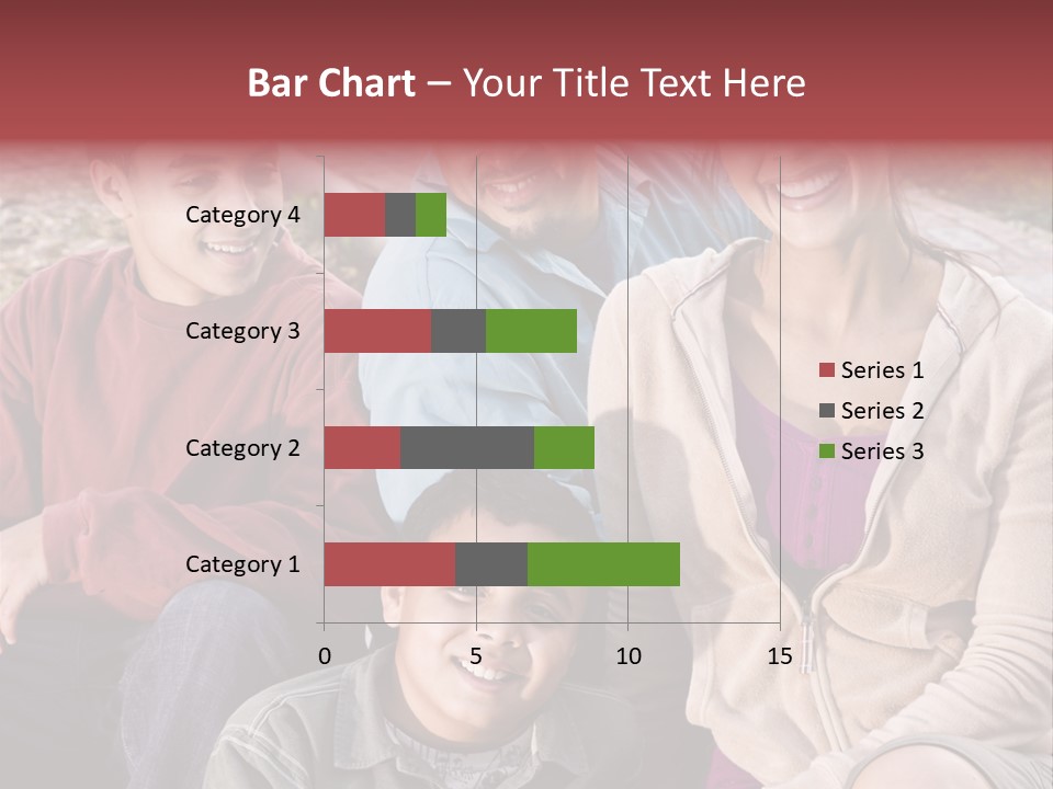 Outdoors Sun Hill PowerPoint Template