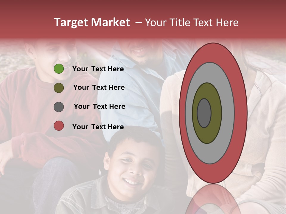 Outdoors Sun Hill PowerPoint Template