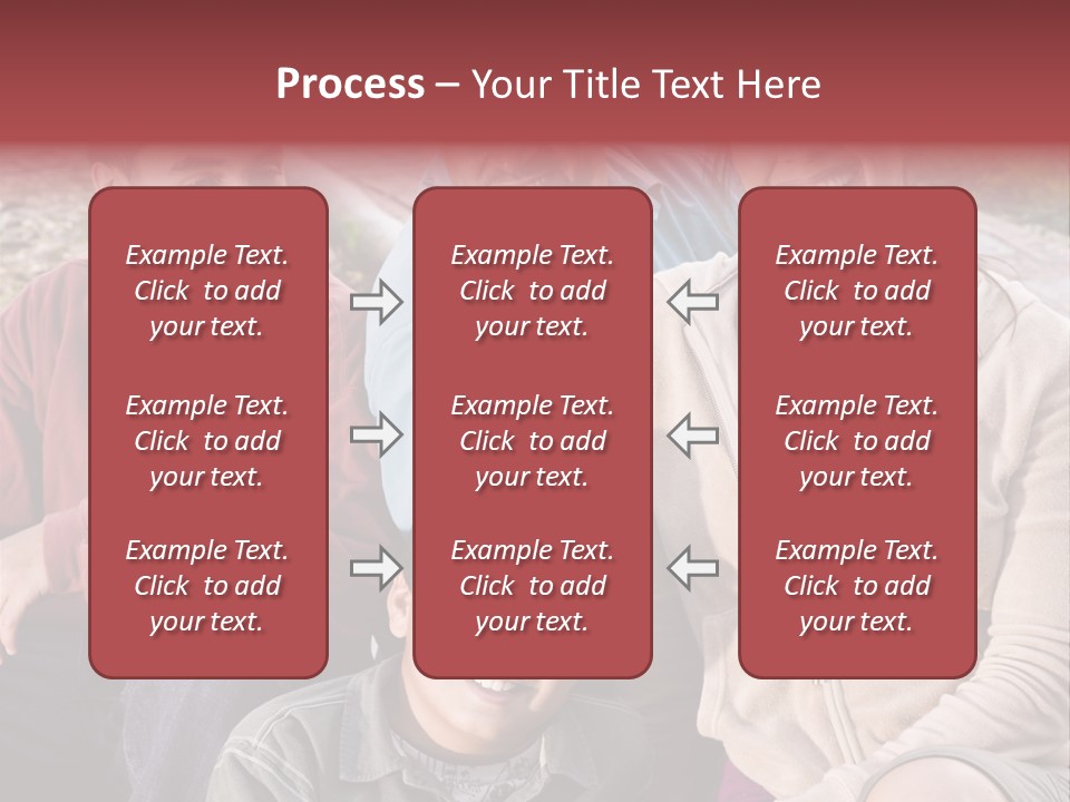 Outdoors Sun Hill PowerPoint Template