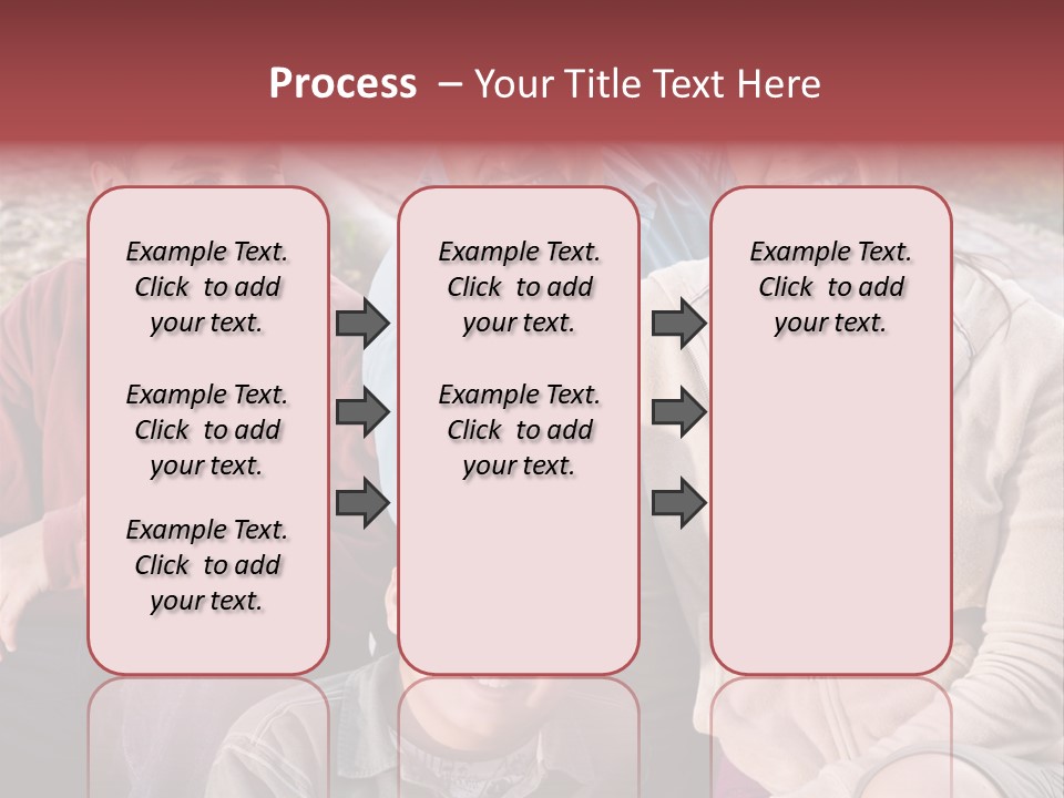 Outdoors Sun Hill PowerPoint Template