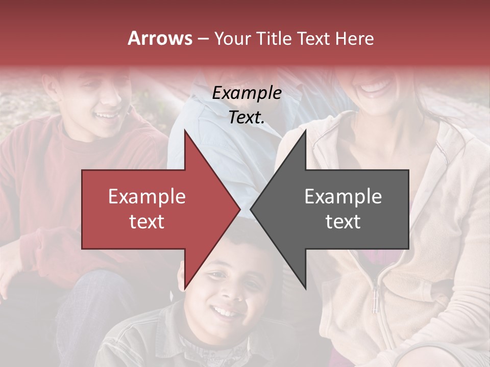 Outdoors Sun Hill PowerPoint Template