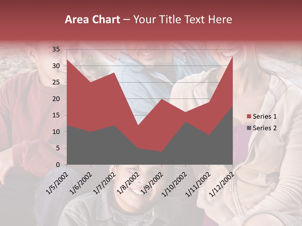 Outdoors Sun Hill PowerPoint Template