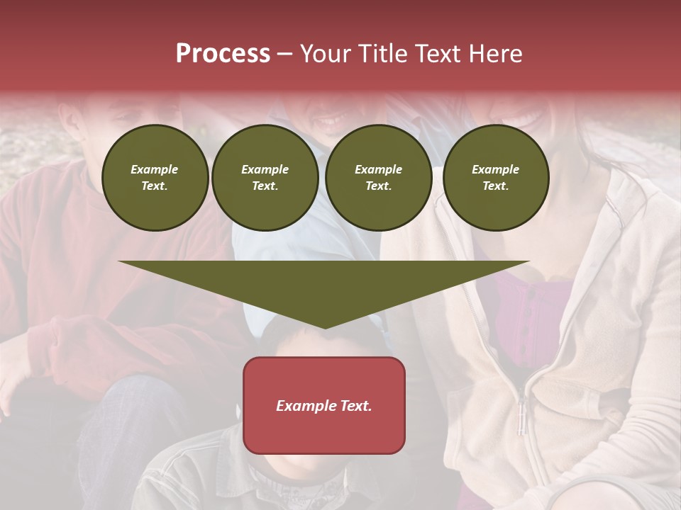 Outdoors Sun Hill PowerPoint Template