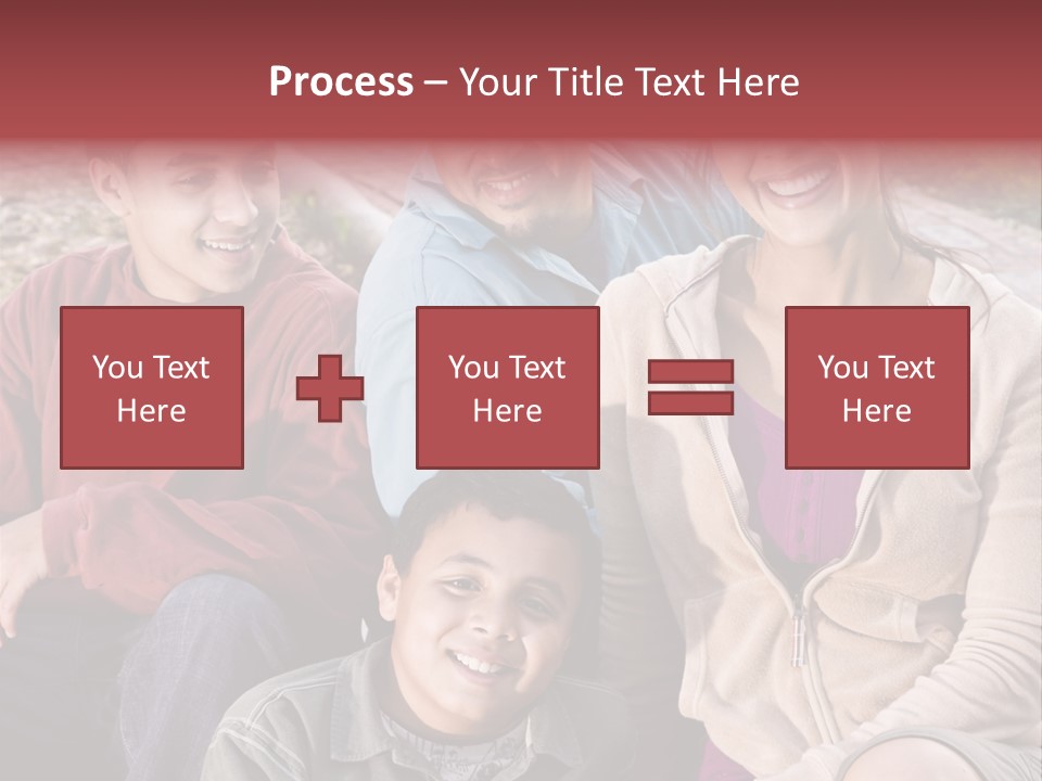 Outdoors Sun Hill PowerPoint Template