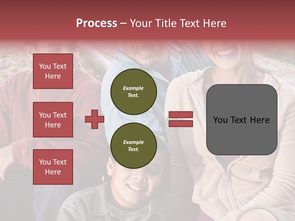 Outdoors Sun Hill PowerPoint Template