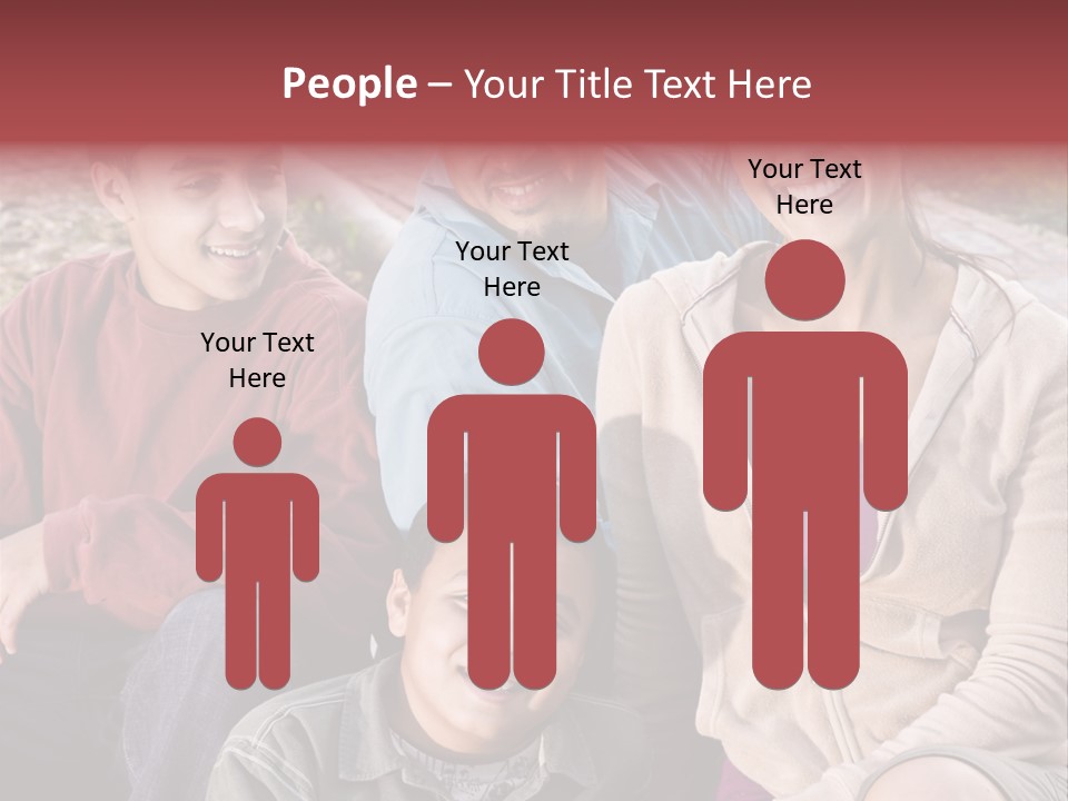 Outdoors Sun Hill PowerPoint Template