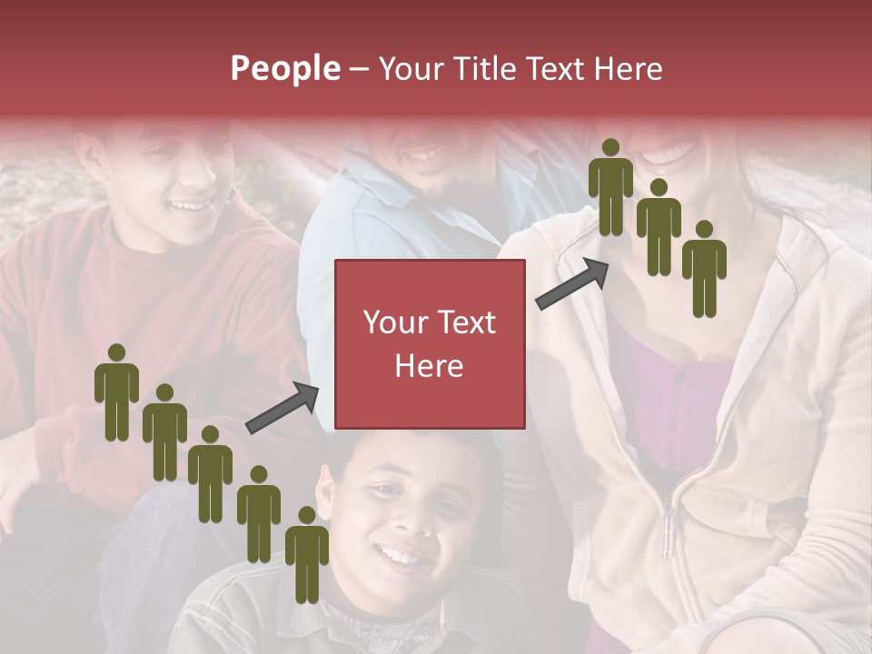 Outdoors Sun Hill PowerPoint Template