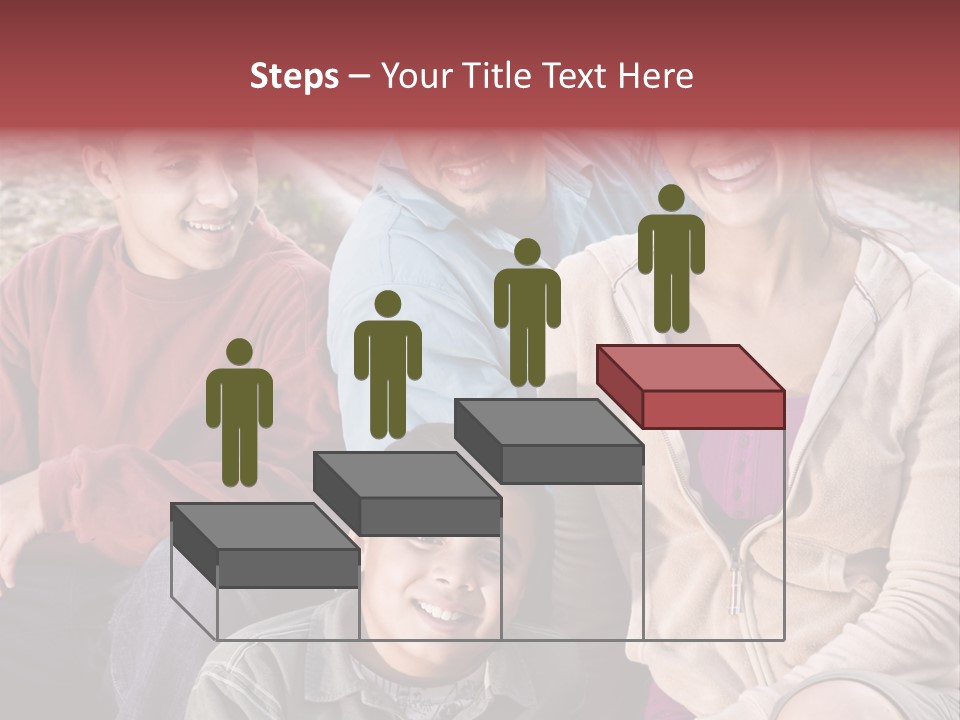 Outdoors Sun Hill PowerPoint Template